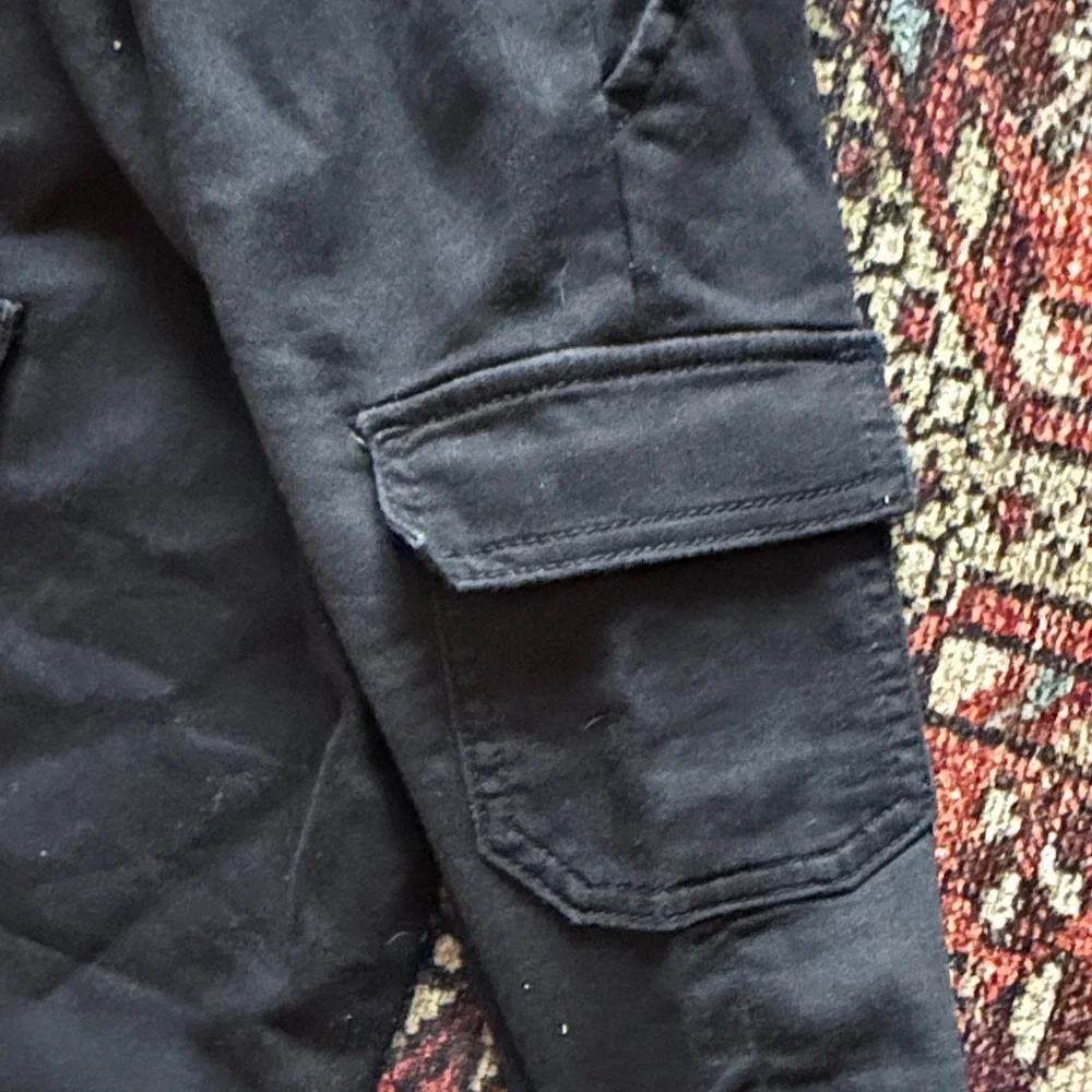 GAP Black Kids Cargo Joggers